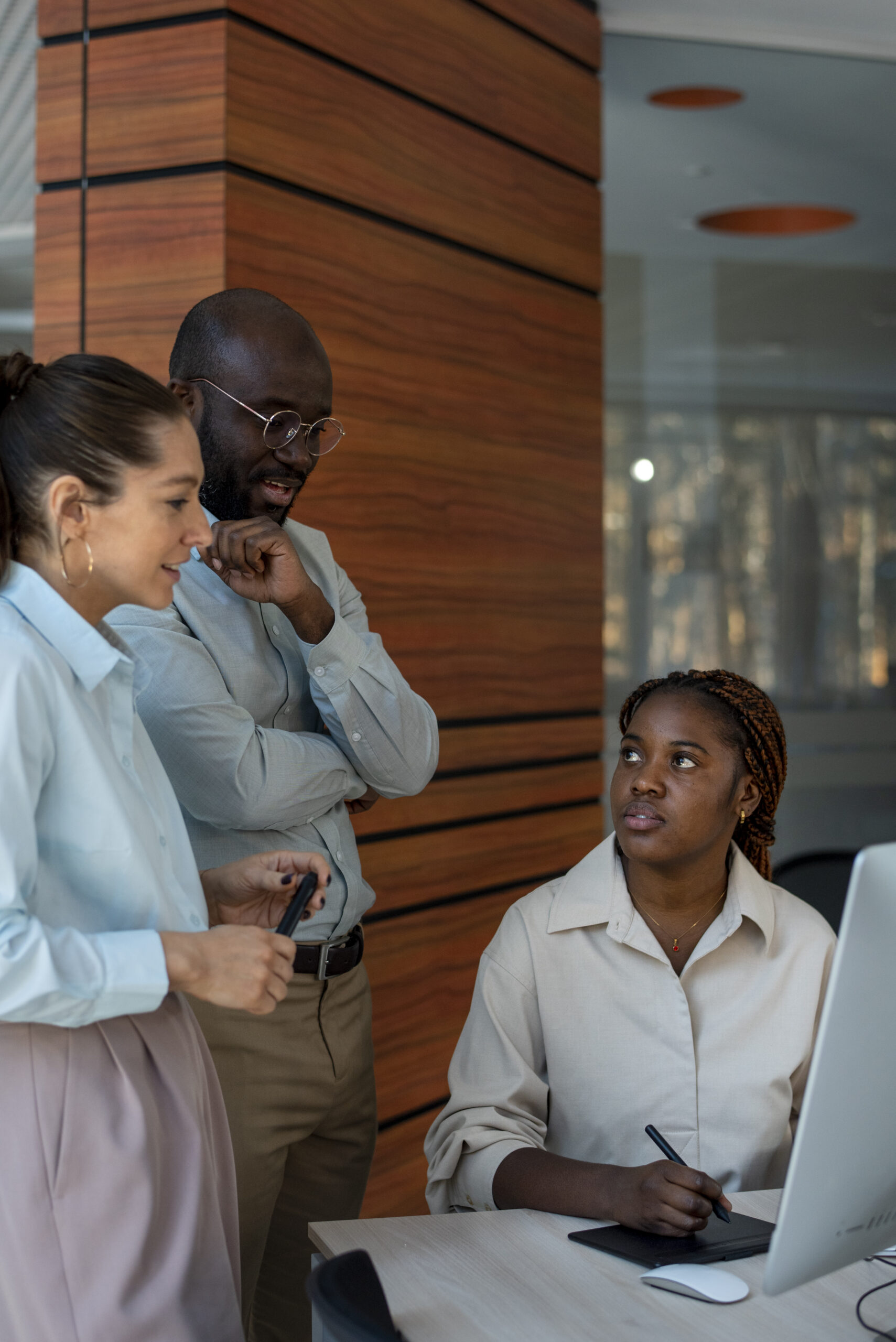 HVAC Marketing Agency team discussing