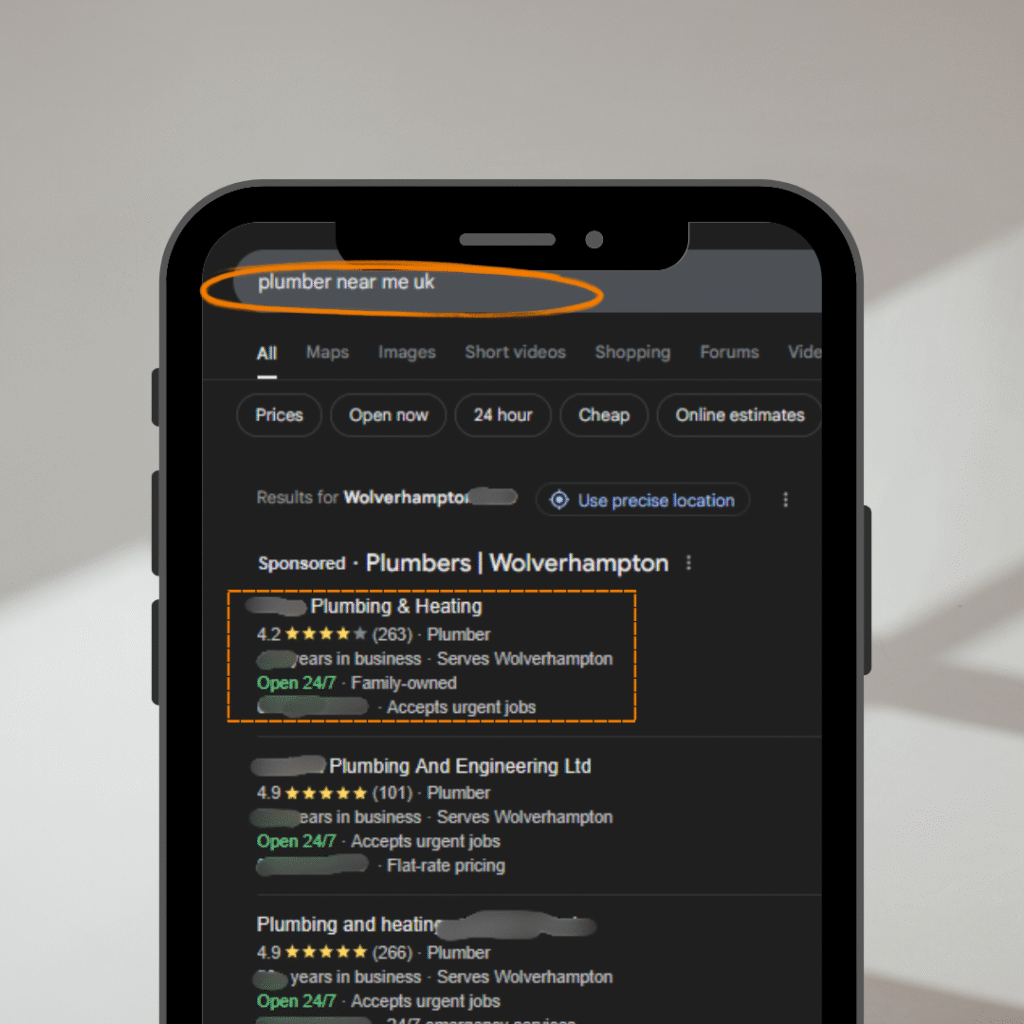 Local SEO for Plumbers