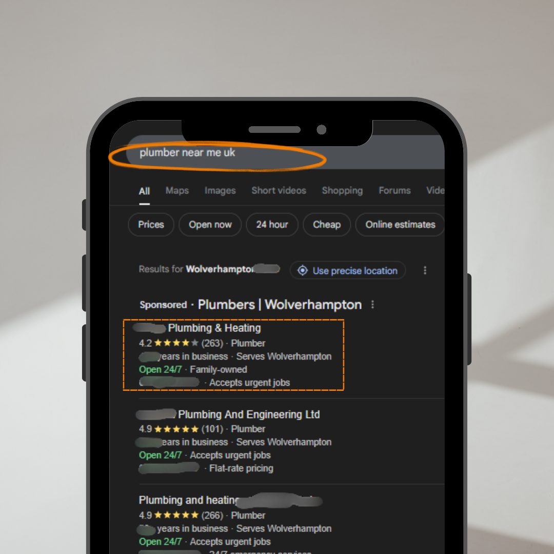 Local SEO for Plumbers