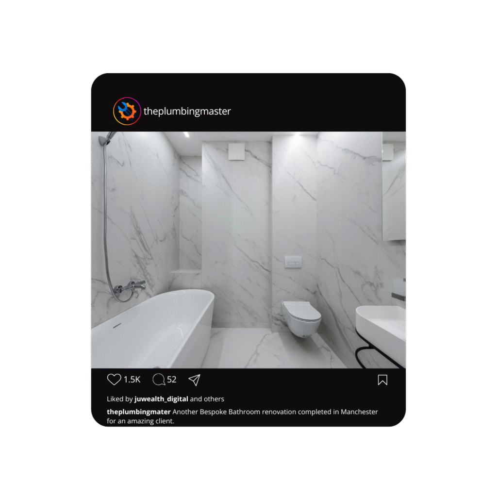 plumbing and hvac social media