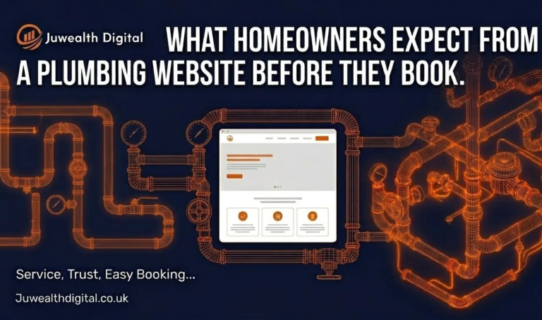 What Homeowners Expect From a Plumbing Website Before They Book