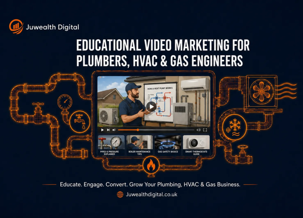 Educational Video Marketing for Plumbers, HVAC & Gas Engineers
