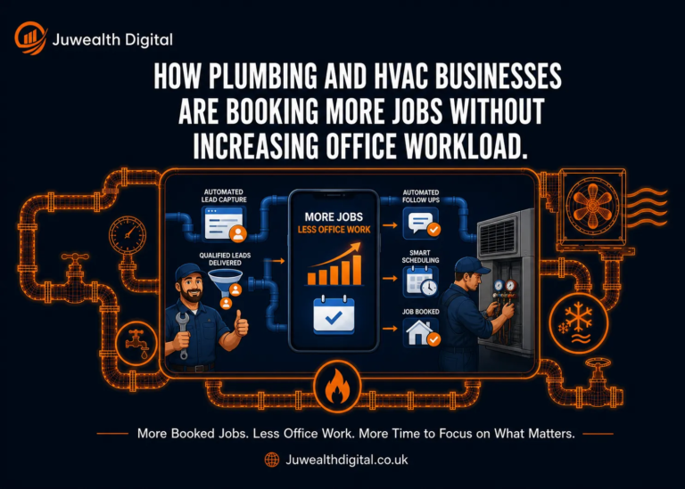 How Plumbing and HVAC Businesses Are Booking More Jobs Without Increasing Office Workload