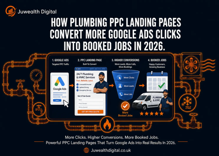 How Plumbing PPC Landing Pages Convert More Google Ads Clicks Into Booked Jobs in 2026