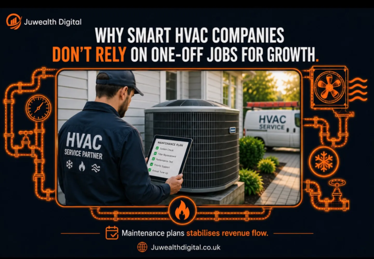 Why Smart HVAC Companies Don’t Rely on One-Off Jobs for Growth