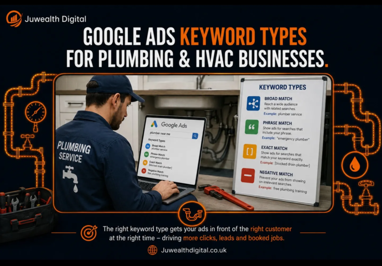 Google Ads Keyword Match Types for Plumbing & HVAC Businesses