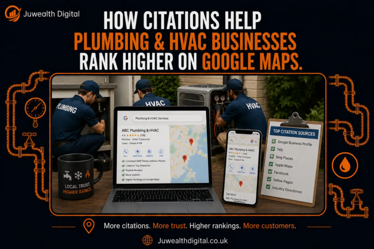 How Citations Help Plumbing and HVAC Businesses Rank Higher on Google Maps